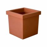 vaso gemini quadrato - vasi rotazionali - vaso decorativo da esterno